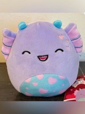 Squishmallows Strobe purple swamp monster 9” stuffed animal plushie new